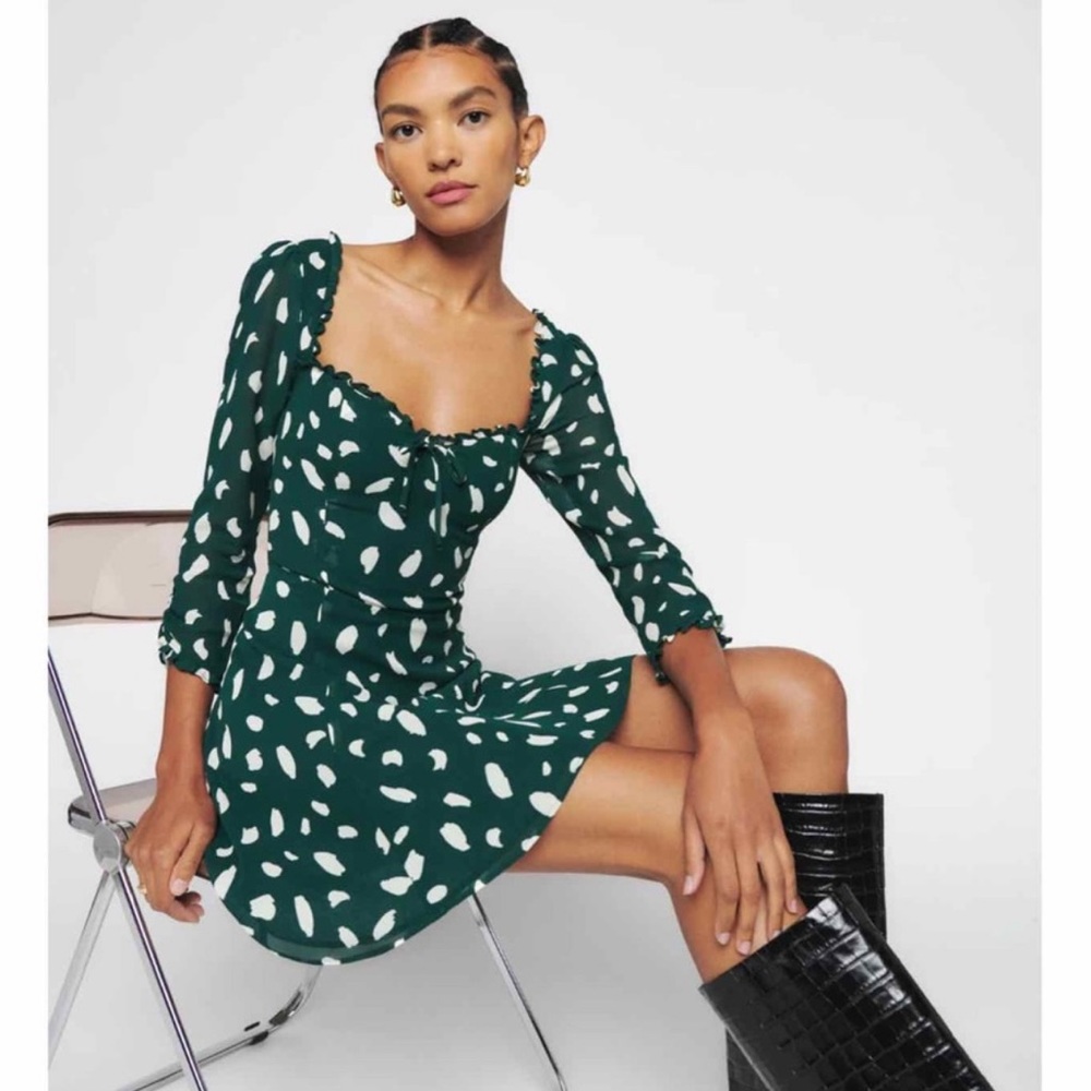Reformation Remi dress in Fen size 0